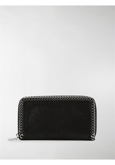 portafoglio continental Falabella in ecopelle nera STELLA MC CARTNEY | 434750-W91321000